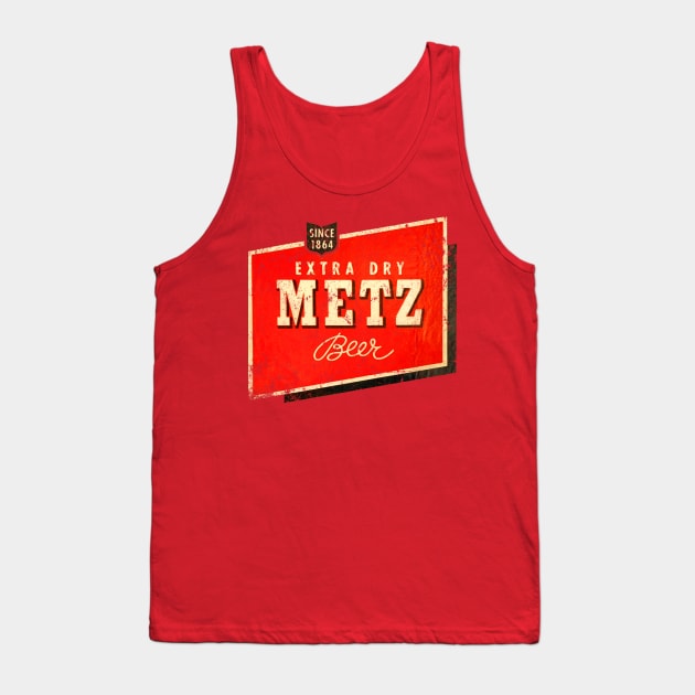 Metz Beer Tank Top by MindsparkCreative